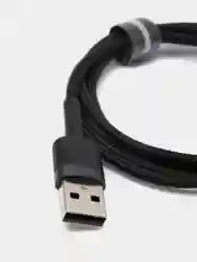 Серый кабель Baseus Premium Cafule Cable (2.4A, USB/Lightning для Apple iPhone)