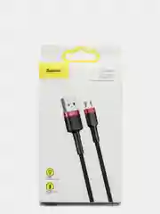 Красный кабель Baseus Premium Cafule Cable (до 2.4A, USB/Micro-USB для Android)