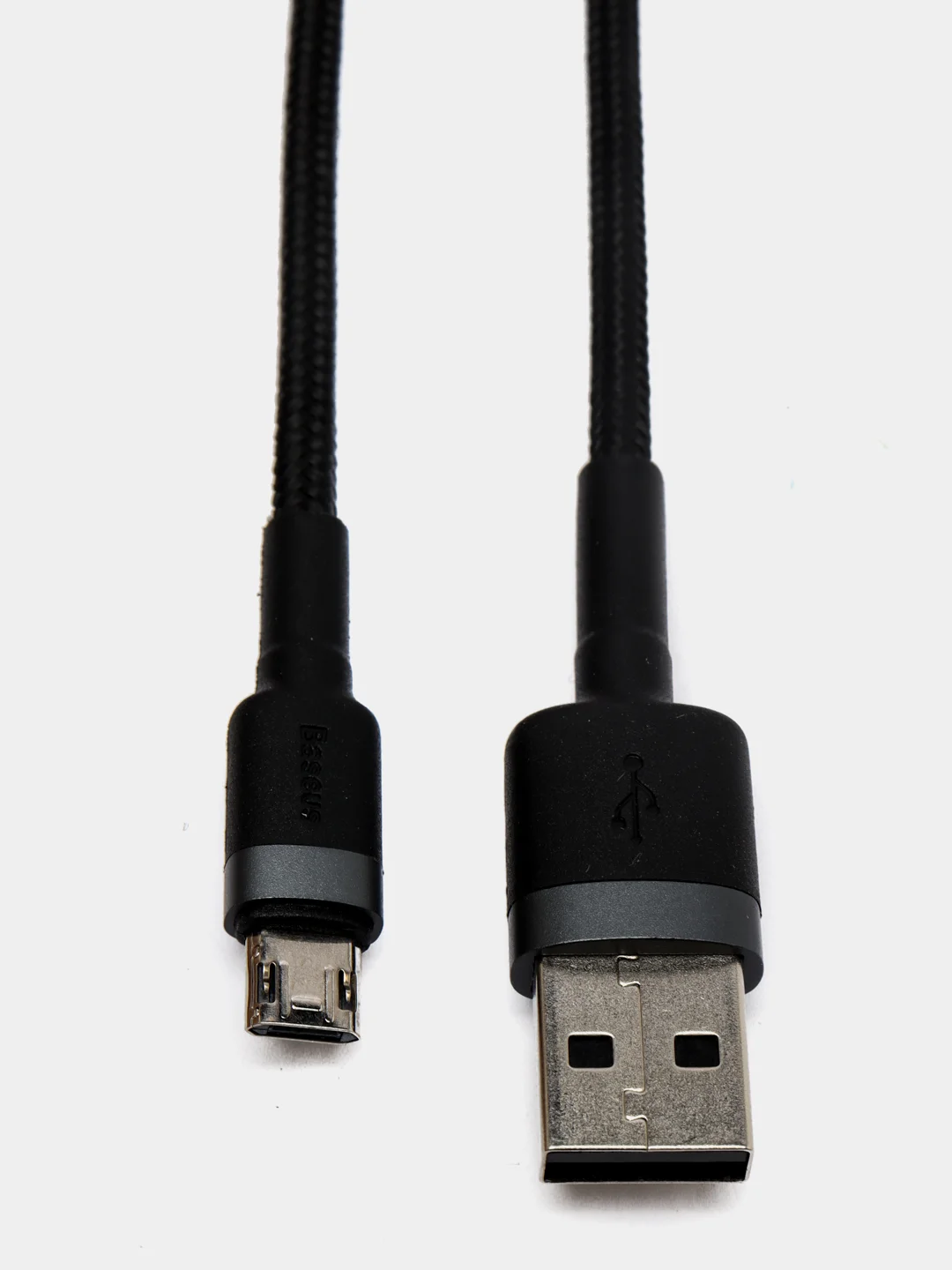 Серый кабель Baseus Premium Cafule Cable (до 2.4A, USB/Micro-USB для Android)