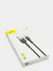 Серый кабель Baseus Premium Cafule Cable (до 2.4A, USB/Micro-USB для Android)