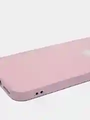 Розовый силиконовый чехол для iPhone 7, iPhone 8, iPhone SE 2020, со стеклянной панелью