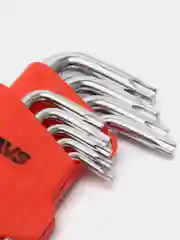 Набор ключей торцевых изогнутых коротких TORX 9 предметов (T10-T50)