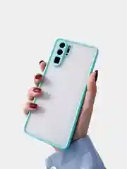 Бирюзовый чехол матовый на Xiaomi Redmi Mi 10Lite,K30,9C,Note 8 Pro ,Poco X3 Pro,Note 9T,Mi 10T Lite