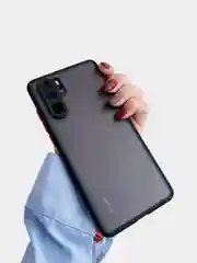 Черный чехол матовый на Xiaomi Redmi Mi 10Lite,K30,9C,Note 8 Pro ,Poco X3 Pro,Note 9T,Mi 10T Lite