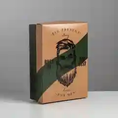 Коробка складная "Брутальность", 21 х 15 х 7 см