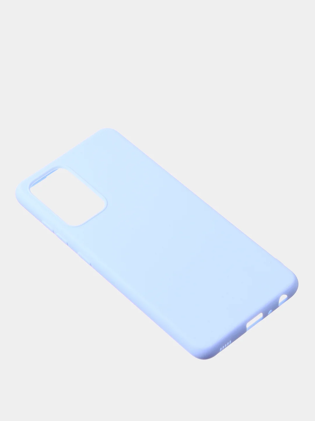 Светло-синий чехол для Samsung A52 (4G) / Samsung A52 (5G) / Samsung A52s цветной матовый