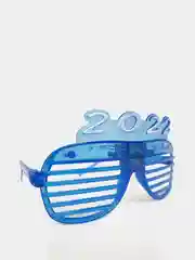 Фиолетовый очки новогдние светящиеся для вечеринки 2022