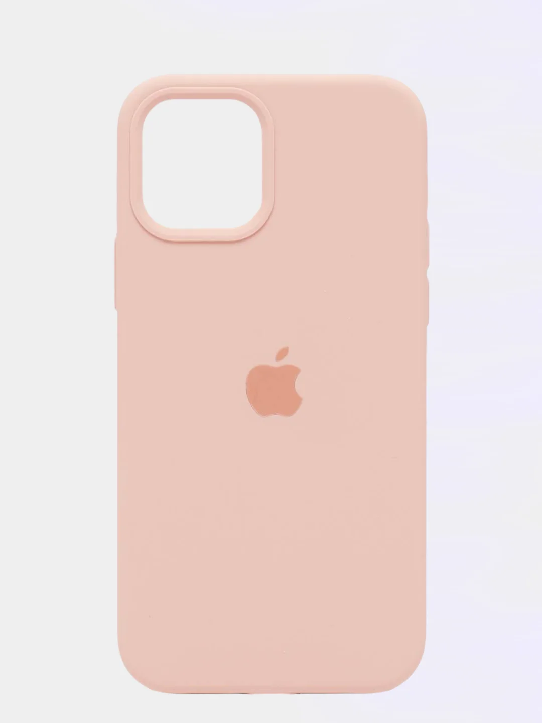Бежевый меланж чехол Silicone Case для iPhone 12 Pro Max