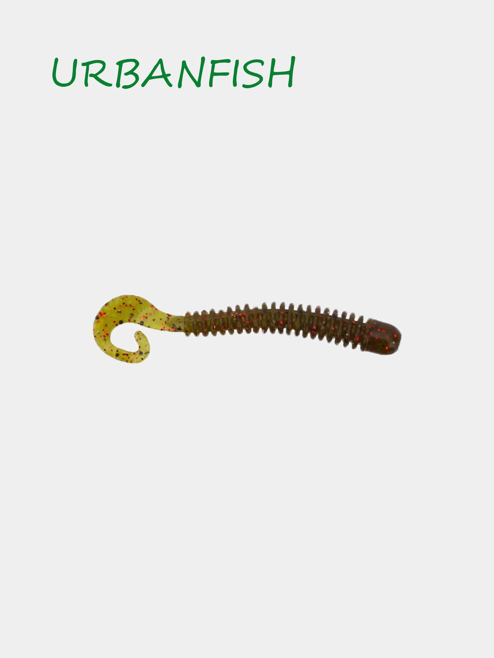 Оливковый силиконовая приманка  Urbanfish