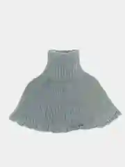 Серый манишка детская зимняя