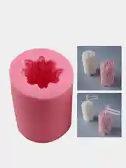 Молд силиконовый 3Д для свечей "Много роз"