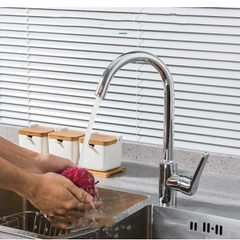 Смеситель для кухни FRUD R44052-10 из нержавеющей стали с поворотным изливом