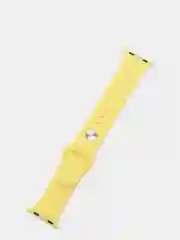 Желтый силиконовый ремешок для Apple Watch 3,4,5,6,SE на 38/40