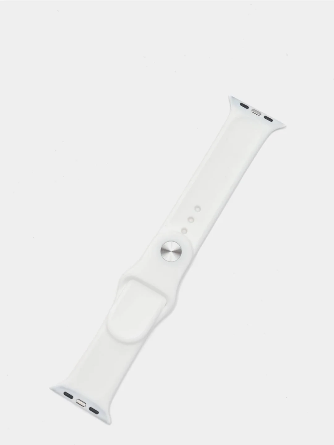 Белый силиконовый ремешок для Apple Watch 3,4,5,6,SE на 38/40
