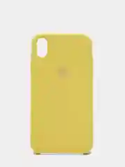 Желтый чехол Silicone Case для iPhone XR