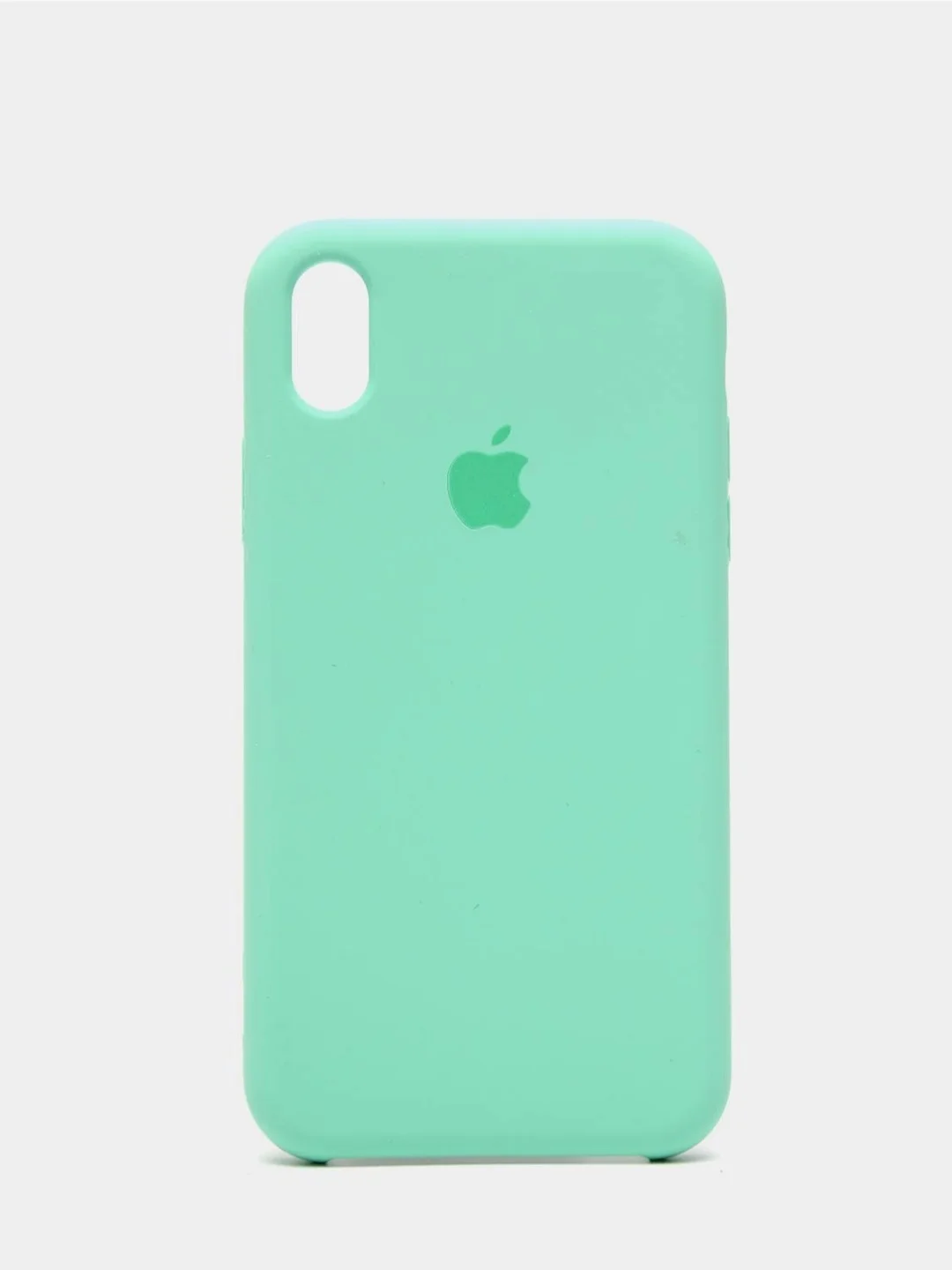 Бирюзовый чехол Silicone Case для iPhone XR