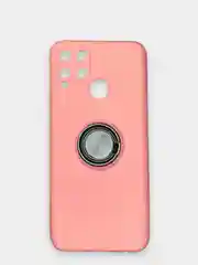Конфетный чехол Realme C15 Реалми С15 силиконовый с кольцом-держателем