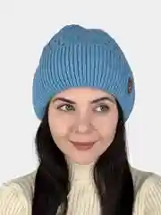 Шапка женская с отворотом