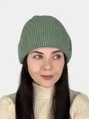Шапка женская с отворотом