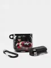 Темно-синий чехол-игрушка для наушников AirPods 1,2 (Эирподс 1,2 Аирподс 1,2)