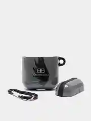 Серый чехол-игрушка для наушников AirPods 1,2 (Эирподс 1,2 Аирподс 1,2)