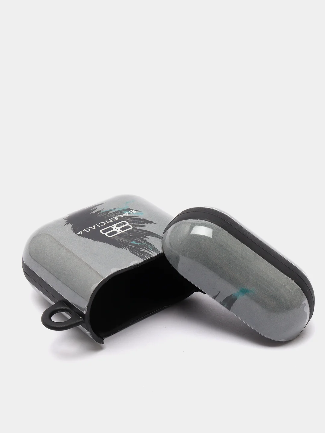 Серый чехол-игрушка для наушников AirPods 1,2 (Эирподс 1,2 Аирподс 1,2)
