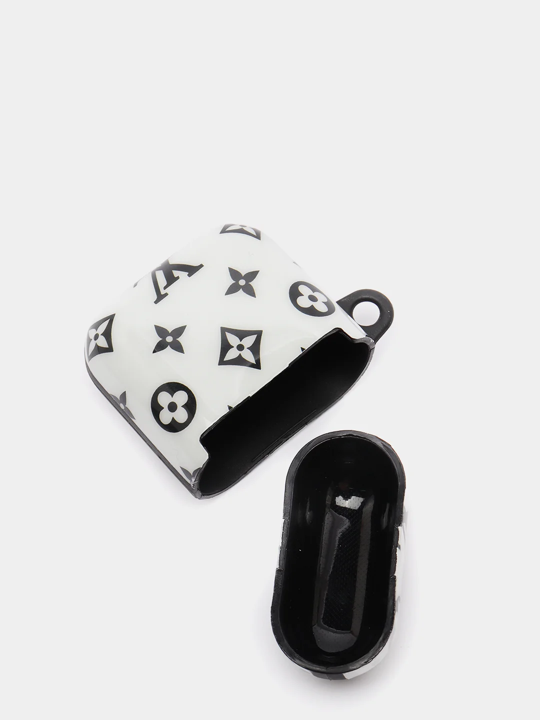 Багровый чехол-игрушка для наушников AirPods 1,2 (Эирподс 1,2 Аирподс 1,2)