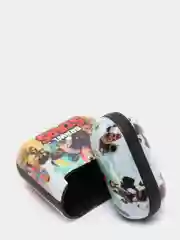 Бирюзовый чехол-игрушка для наушников AirPods 1,2 (Эирподс 1,2 Аирподс 1,2)