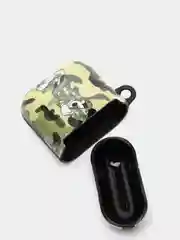 Зелёный хаки чехол-игрушка для наушников AirPods 1,2 (Эирподс 1,2 Аирподс 1,2)
