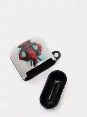 Светло-бежевый чехол-игрушка для наушников AirPods 1,2 (Эирподс 1,2 Аирподс 1,2)