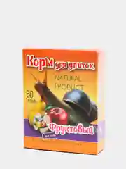 Корм для улиток фруктовый, 60 г