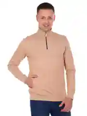 Бежевый толстовка мужская BY F.R.C, однотонная