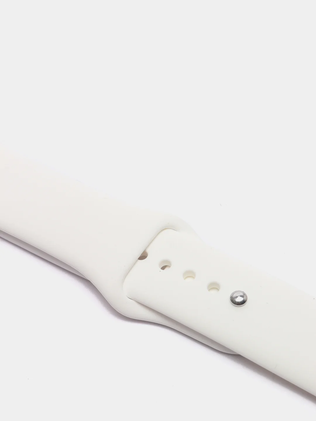 Белый ремешки Apple Watch, силиконовые