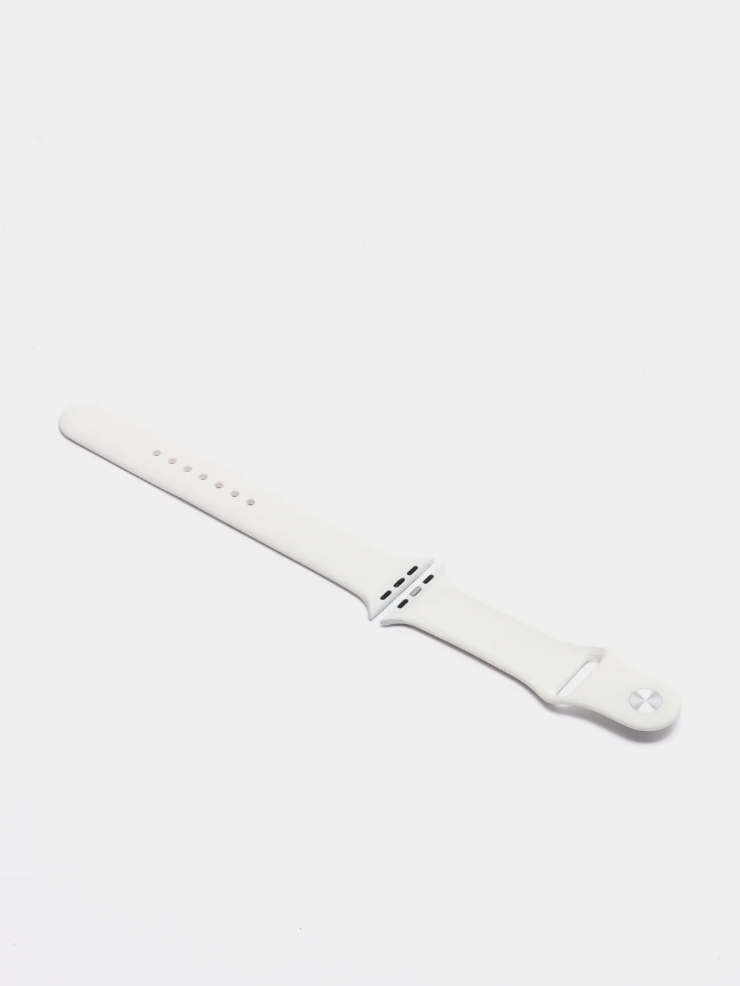 Белый ремешки Apple Watch, силиконовые