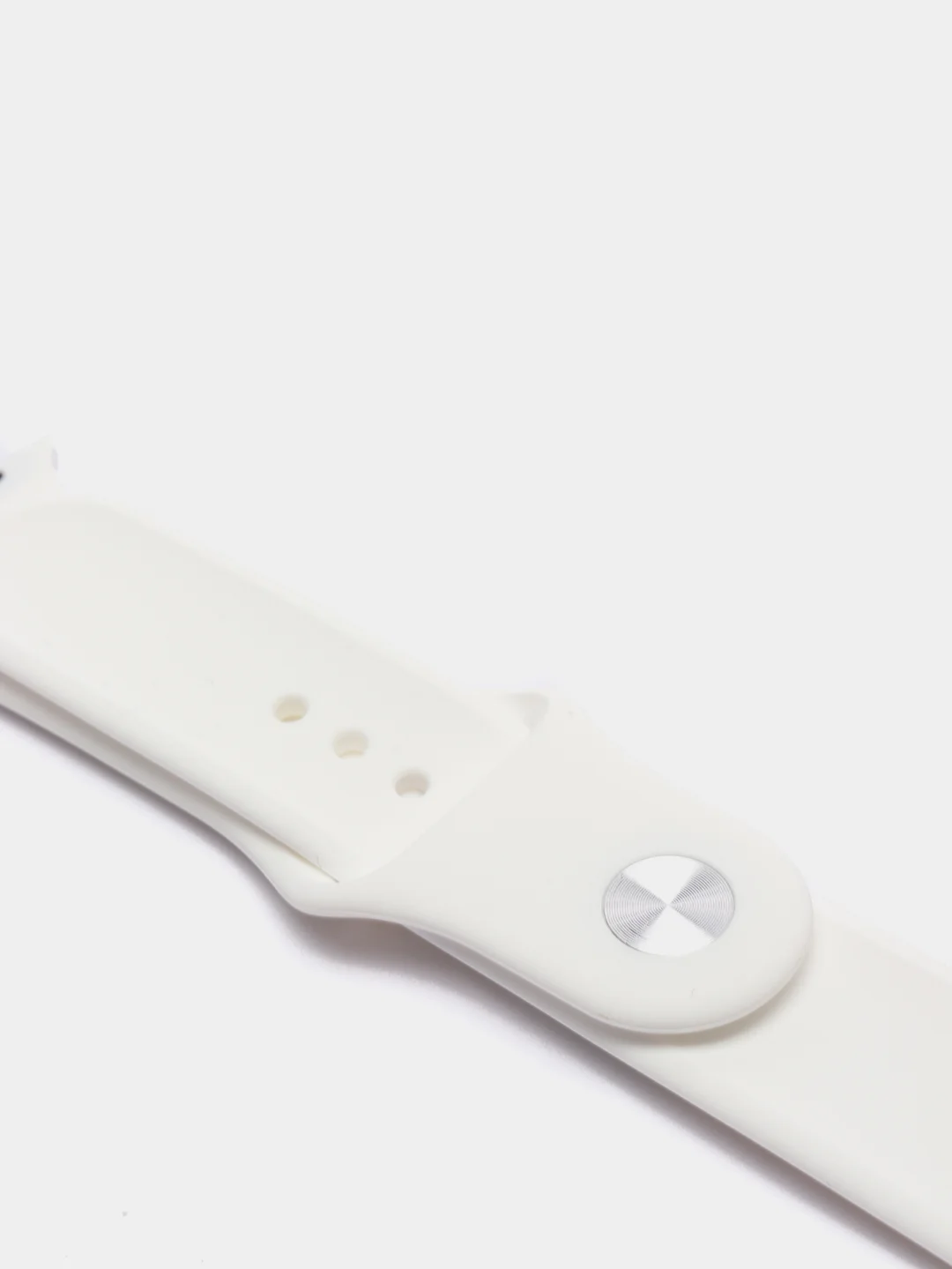 Белый ремешки Apple Watch, силиконовые