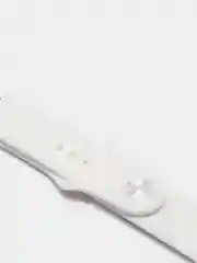 Белый ремешки Apple Watch, силиконовые