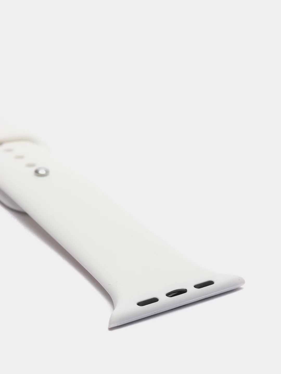 Белый ремешки Apple Watch, силиконовые