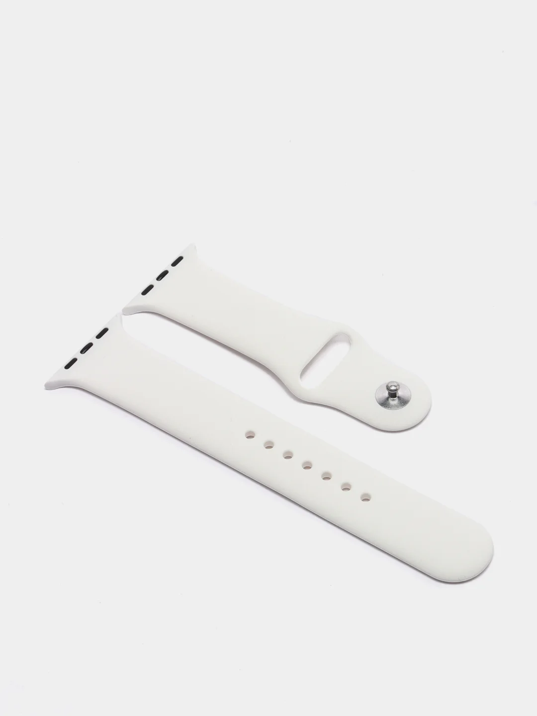 Белый ремешки Apple Watch, силиконовые