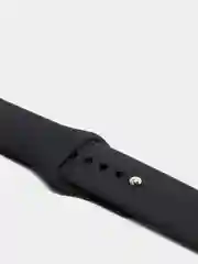 Черный ремешки Apple Watch, силиконовые