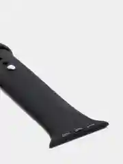 Черный ремешки Apple Watch, силиконовые