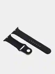 Черный ремешки Apple Watch, силиконовые