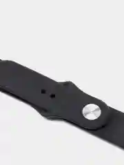 Черный ремешки Apple Watch, силиконовые