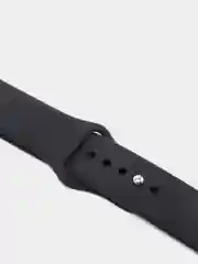Черный ремешки Apple Watch, силиконовые