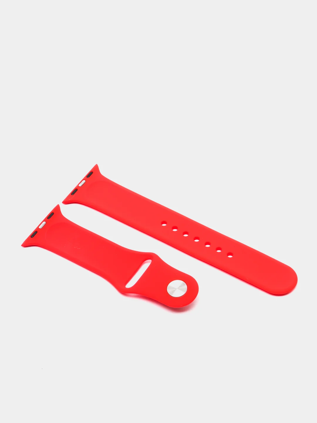Красный ремешки Apple Watch, силиконовые