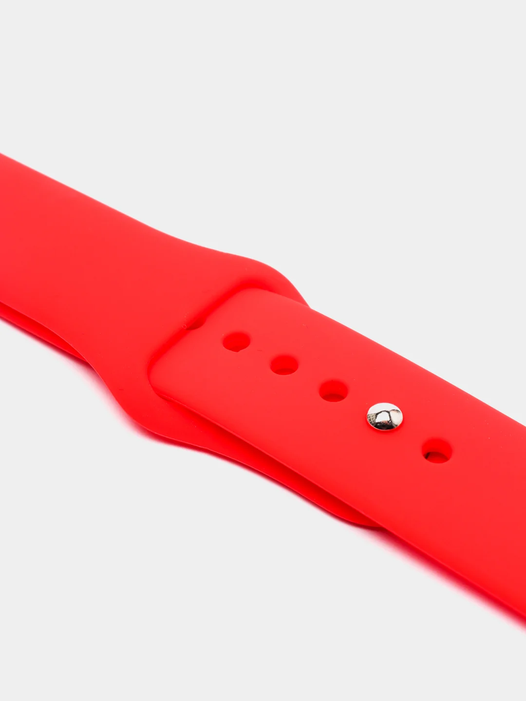 Красный ремешки Apple Watch, силиконовые