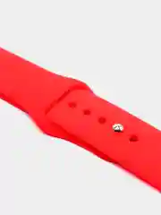Красный ремешки Apple Watch, силиконовые