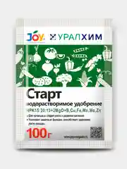 Водорастворимое минеральное удобрение ТМ JOY "Старт", 100 г