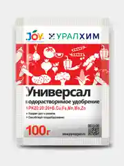 Белый водорастворимое минеральное удобрение JOY "Универсал", 100 г