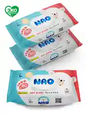 Салфетки влажные NAO, 80 штук