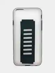 Черный противоударный чехол с ремешком держателем для iPhone 7, 8, SE 2020